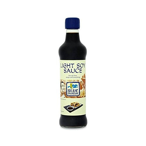 Blue Dragon Light Soy Sauce 375ml - Pack of 6
