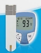 Glucostrips Made for Ba'yer Blood Glucose Monitors Only (Old Model), 100 Count + TouchSense Rounded Lancets,100 Counts (Combo)