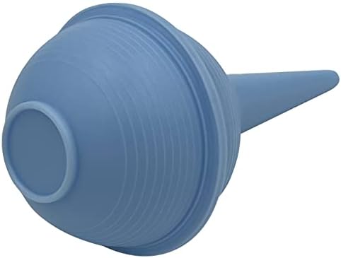 Sterile Rubber Bulb Syringe, 2 pack, 2oz/60ml, Baby and Adult Nasal Care, Ear bulb Syringe, Ear Syringes for Removing Ear Wax, Gentle Irrigation, Mucus and Wax Removal, Flat Bottom Design