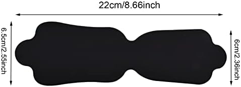 Angzhili 1 pc Silicone Dental Orthodontic Photography Contraster,Bendable Intraoral Photography Background Board,Black Background Board Contraster (C1)