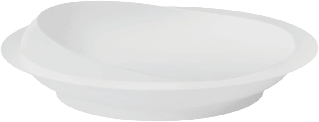 Aidapt Large Scoop Plate Eating Aid with Suction Base for Elderly and Disabled and Users with Limited Dexterity