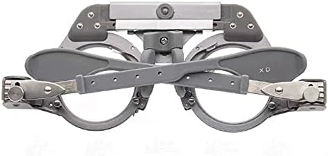Moonetto Adjustable Optical Trial Lens Frame PD 54-70mm Pure Titanium Optic Trial Eye Optometry Test Optician with Changeable Cylinder Axis