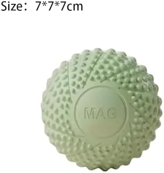 1 PC Small Full Body Massage Ball - Perfect for Hands, Legs, Feet Relaxation, Yoga and Pilates - Ideal Self-Care Gift for Men and Women,Green