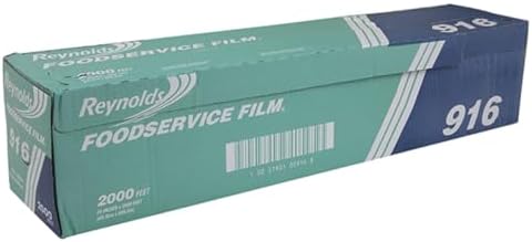 Reynolds 916 2000' Length x 24" Width, PVC Foodservice Wrap Film