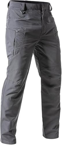 Tactical Cargo Pants for Men Stretch Water Resistant Ripstop Pants Outdoor Lightweight Work Hiking Pant with Pockets