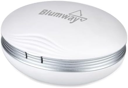 Contact Lens Cleaner Machine, Blumway Ultrasonic Contact Lens Cleaner with USB Charger, Small & Portable, Fit Disposal Soft Lens, Hard Lens, Contact Lens, Colored Lens, RGP Lens & OK Lens