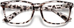 Nearsighted Myopia Glasses for Men Women, Blue Light Distance Glasses with Spring Hinge