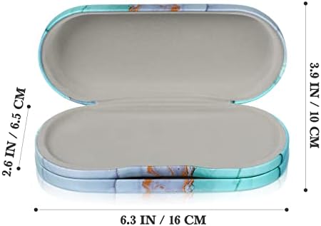 Healifty Contact Lens Case and Glasses Case, 2 in 1 Double Eyeglass Case, with Mirror Tweezers Remover, Contact Lens Storage Box for Travel…
