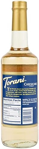 Torani Cheesecake Syrup, 750 ml