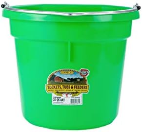 Little Giant DuraFlex Flat Back Bucket 20 Qt Lime