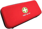 First Aid Hard Case Empty, Red EVA Medical Bag for Home Health, Emergency Responder, Camping Outdoors