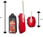 The Original California Car Duster Detailing Kit with Plastic Handle, Model Number: 62445 , Red