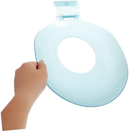 Sitz Bath Basin Lid for Toilet Seat Portable Postpartum Care Bath for Women for Hemorrhoids Relief Sturdy Plastic Design