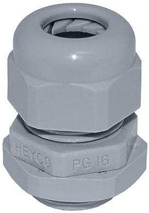 Blue Sea Systems 3125 PG16 SMS Enclosure Gland for #14 to #10 Cable,grey