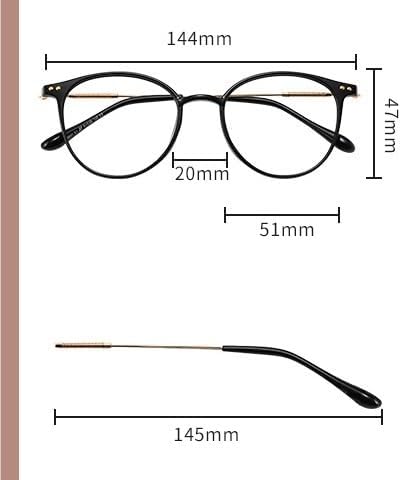 Clear Vision Eyeglasses Anti Eyestrain Computer Readers Oversized Reading Glasses Anti Blue Light Flat Light Mirror
