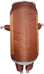 Inflatable Drinks Costume for Adult Funny Blow up Coffee Cup Full Body Costume for Cosplay Party Halloween