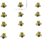 Edible Candy Bee Cake Decorations Dessert Sugar Sprinkles Party Cookie DIY Cake Cupcake Topper Icing Frosting Decoration Holiday Supplies