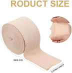 Tubular Support Bandage 2.5’’ x 5.5 yd Size B Elastic Stockinette Tubing Reusable Compression Support Bandages Roll Tube Sleeve for Arm Ankle