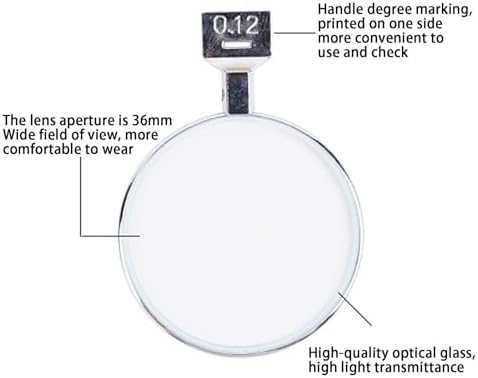 Optometry Lenses Box 266 Pieces of Trial Lenses Metal Optical Trial Lenses Set Eye Protection Accessories Ophthalmic Trial Lenses with Aluminum Storage Box