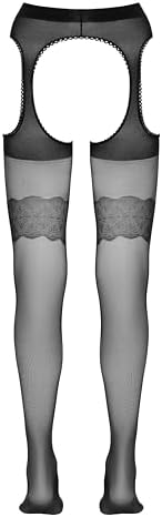 Cotelli Collection Large Tights with Garter