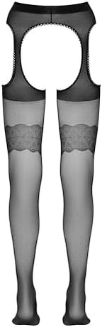 Cotelli Collection Large Tights with Garter