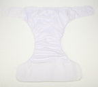 Large Teen Adult Cloth Diaper Nappy Reusable Washable for Disability (White (Large 26in to 50in))