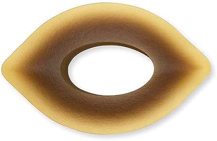 Hollister 89601 CeraRing Oval Convex Barrier Rings, 10 Pack – Ostomy Barrier Ring, Ostomy Supplies, Customizable Skin Barrier Ring