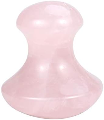 2pcs Natural Mushroom Shape Hot Stones Massage Tool for Face Body Acupoint Pressure Relief