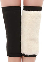 JUMISEE Men Women Warm Fleece Lined Knee Brace Leg Warmer Thermal Leg Sleeve Knee Support for Arthritis Pain Relief Yoga