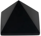 Black Obsidian 1.5" Pyramid Chakra Healing Crystal Reiki Stone Gemstone Radiation Deflection Home Decor Gift Decoration Crafts