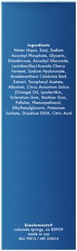 Bioelements vc10 Daily Glow - 1 fl oz - Glow-Getting Serum with Triple-Sourced Antioxidant 10% Vitamin C - All Skin Types - Vegan, Gluten Free