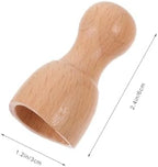 Wooden Massage Cup 2.36In Small Wood Therapy Cup for Body Sculpting Muscle Relaxation Manual Anti Suction Wood Therapy Tool for Deep Tissue Care