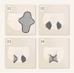 6 Pieces Reusable Menstrual Pads Leakproof Washable Breathable Napkins Reusable Sanitary Pads Panty Liners Soft Cloth Menstrual (Random Color)