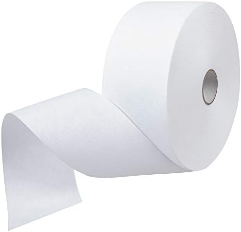 ForPro Non-Woven Epilating Roll for Body and Facial Hair Removal, Tear-Resistant, Lint-Free, 3” x 100 Yards, White