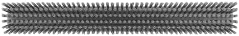 Vikan 319588 24" Heavy-Duty Push Broom, Soft/Stiff, Gray