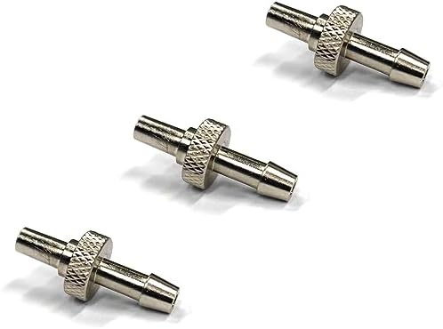 3PCS Metal NIBP Cuff Connector, BP05 Blood Pressure Monitor Cuff Connector, Air Hose Adapter