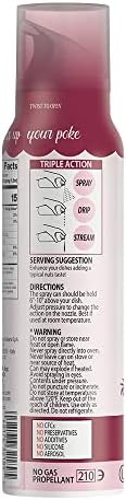 Mantova Poke Toasted Sesame Oil Spray, 3.4 fl. oz. (Pack of 2), 100% Pure, Heart-Healthy Toasted Sesame Oil, All-Natural, Vegan-Friendly, Gluten-Free, Cholesterol-Free, Certified Kosher