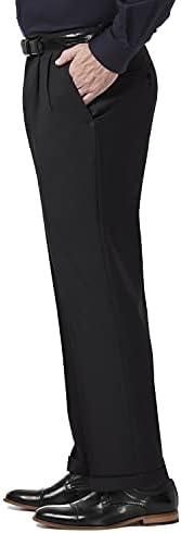 Haggar Men's Premium Comfort Classic Fit Pleat Front Pant Reg. and Big & Tall Sizes