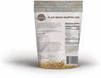 Manitoba Milling Flax Bran Healthy Muffin Mix, Made with Finest Whole Milled Smooth Golden Flaxseed, Rich in Fiber, Protein, Farm-to-You, Family-Owned Farm Company, 1 lb 2.7 oz (530 g)