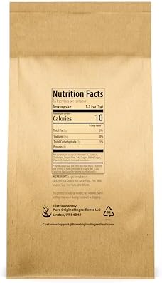 PURE ORIGINAL INGREDIENTS Acai Powder (1 lb) Superfood, Vegan, Non GMO