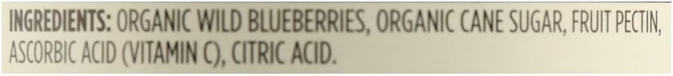 365 by Whole Foods Market, Organic Wild Blueberry Fruit Spread, 17 Ounce