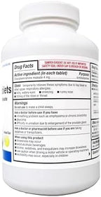 Major Allergy Tablets, Chlorpheniramine Maleate 4 mg, Antihistamine 4 Hour, 1000 Tablets