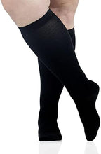 VIM & VIGR Moisture Wick Nylon 15-20 mmHg Graduated Compression Socks for Women & Men