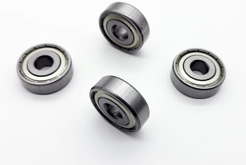 Wheelchair Rear Wheel Bearings,Compatible with 11MM(7/16") Wheel axles,ID11*OD35*T11mm,Universal Wheelchair Replacement Parts,Rear Wheel Bearing-STDS3J2413.(4pcs)