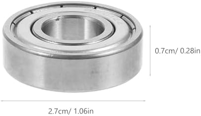 Wheelchair Bearing Accessories 4-Pack Front Wheel Bearings 1.06 Inch Replacement Parts for Manual Wheelchair and Drive Walker Fork Stem Bearings