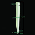 Jade Acupressure Pen - Deep Tissue Trigger Point Massage Therapy Tool - Reflexology Pressure Point Meridian Massager for Full Body Relax, Natural Jade Stone Facial Massage Beauty Pen