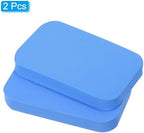 PATIKIL Table Tennis Rubber Care Sponge, 2 Pack Ping Pong Paddle Cleaning Sponge Racket Pat Cleaner, Blue