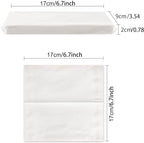 Car Tissue Refills, Facial Napkin Refills for Car Visor Tissue Holder - 600 Sheets, 12 Packs (12 Pack)