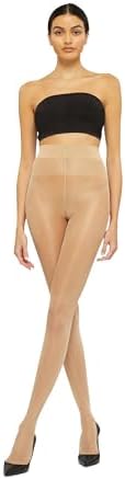 Wolford Satin Touch 20 Denier Tights For Women Soft Satin Feel Sheer Hosiery Extra-Wide Waistband Perfect for Any Occasion