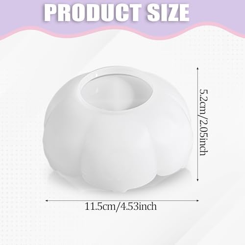 Silicone Bowl Resin Mold Tray Molds Epoxy Resin Casting Container Large Irregular Storage Box Jewelry Tray Molds Trinket Box Mold for Fruit Plate Jewelry Dish Home Crafts Decoration